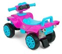 Milly Mally Pojazd Jeździk Monster Pink Różowo Niebieski auto ogranicznik skrętu schowek kierownica interaktywna efekty świetlne Milly Mally Pojazd Jeździk Monster Pink Różowo Niebieski auto ogranicznik skrętu schowek kierownica interaktywna efekty świetlne