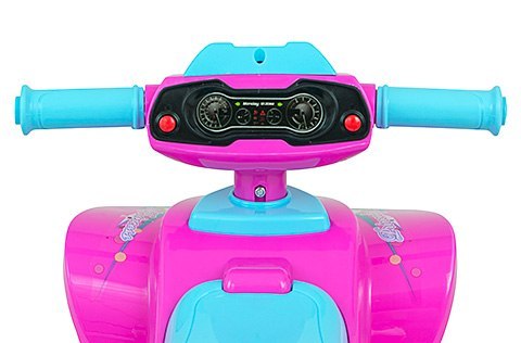 Milly Mally Pojazd Jeździk Monster Pink Różowo Niebieski auto ogranicznik skrętu schowek kierownica interaktywna efekty świetlne Milly Mally Pojazd Jeździk Monster Pink Różowo Niebieski auto ogranicznik skrętu schowek kierownica interaktywna efekty świetlne