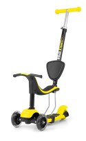 Milly Mally Hulajnoga Scooter Pojazd Jeździk Little Star Yellow Żółty aluminium świecące koła hamulec 2 lata+ 3 w 1 Milly Mally Hulajnoga Scooter Pojazd Jeździk Little Star Yellow Żółty aluminium świecące koła hamulec 2 lata+ 3 w 1
