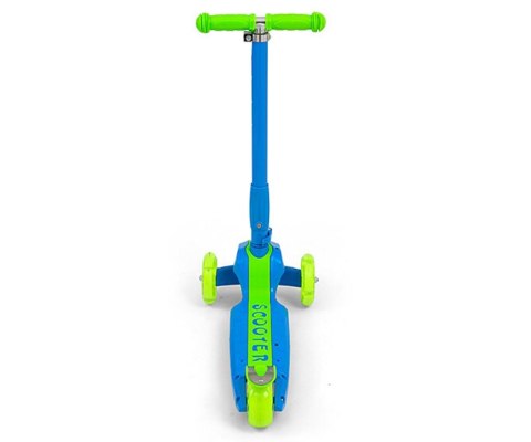 Milly Mally Scooter Magic Blue-Green Hulajnoga Jeździk aluminium świecące koła hamulec regulowana wysokość kierownicy Milly Mally Scooter Magic Blue-Green Hulajnoga Jeździk aluminium świecące koła hamulec regulowana wysokość kierownicy