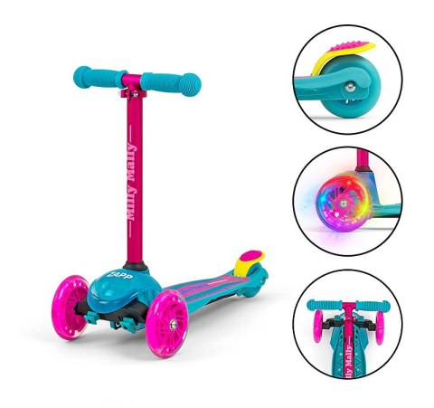 Milly Mally Scooter Zapp Blue Coral Milly Mally Scooter Zapp Blue Coral