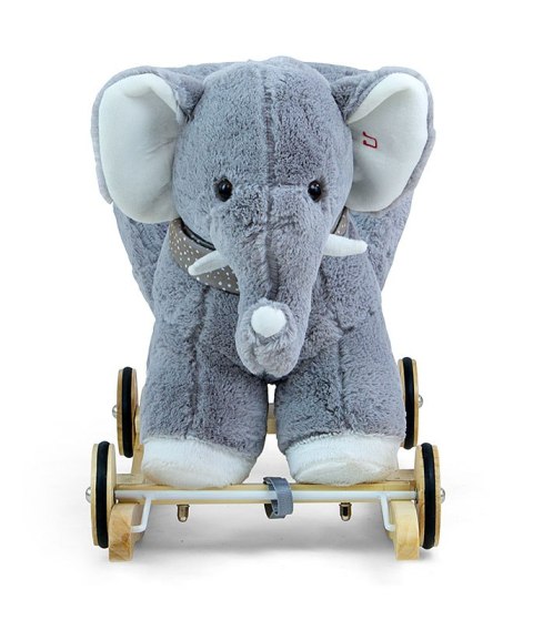 Milly Mally Słonik Polly -Gray Elephant Szary na biegunach lub kółkach 12m+ drewniane rączki i płozy z podnóżkami regulowany pas Milly Mally Słonik Polly -Gray Elephant Szary na biegunach lub kółkach 12m+ drewniane rączki i płozy z podnóżkami regulowany pas