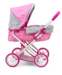 Milly Mally Wózek dla lalek Alice Prestige Pink Różowy, składany Milly Mally Wózek dla lalek Alice Prestige Pink Różowy, składany