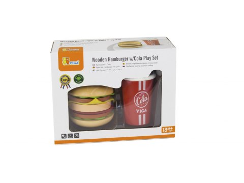 Viga Viga 51602 Zestaw Hamburger i Cola Viga Viga 51602 Zestaw Hamburger i Cola
