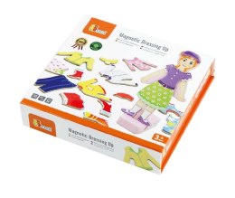 Viga Viga 59652 Magnetyczna ubieranka - dziewczynka