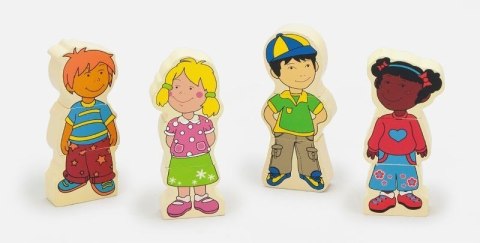 Viga Viga 59699 Figurki magnetyczne - dzieci Viga Viga 59699 Figurki magnetyczne - dzieci