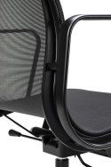 King Home Fotel biurowy obrotowy AERON PREMIUM czarny aluminium - siatka kółka chromowane regulacja wysokości funkcja bujania King Home Fotel biurowy obrotowy AERON PREMIUM czarny aluminium - siatka kółka chromowane regulacja wysokości funkcja bujania