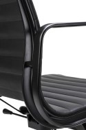 FOTEL BIUROWY OBROTOWY NA KÓŁKACH BODY PRESTIGE PLUS CZARNY - SKÓRA NATURALNA aluminium REGULACJA WYSOKOŚCI FOTEL BIUROWY OBROTOWY NA KÓŁKACH BODY PRESTIGE PLUS CZARNY - SKÓRA NATURALNA aluminium REGULACJA WYSOKOŚCI
