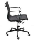 Fotel biurowy BODY PRESTIGE czarny - tkanina, aluminium Obrotowy Fotel biurowy BODY PRESTIGE czarny - tkanina, aluminium Obrotowy