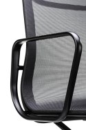 Fotel biurowy BODY PRESTIGE czarny - tkanina, aluminium Obrotowy Fotel biurowy BODY PRESTIGE czarny - tkanina, aluminium Obrotowy