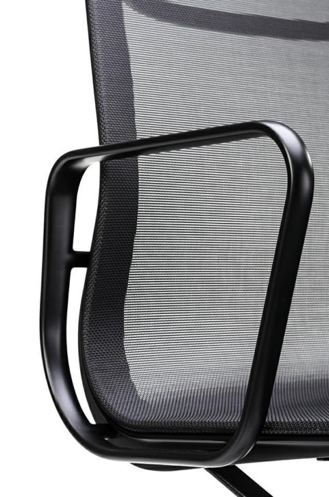 Fotel biurowy BODY PRESTIGE czarny - tkanina, aluminium Obrotowy Fotel biurowy BODY PRESTIGE czarny - tkanina, aluminium Obrotowy