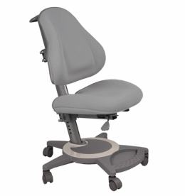 Fun Desk Ortopedyczne Bravo Grey krzesło obrotowe fotel biurka ortopedyczny szary
