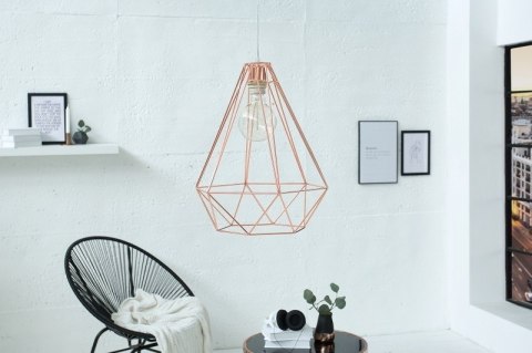 INVICTA Lampa wisząca GEOMETRIC - miedziana INVICTA Lampa wisząca GEOMETRIC - miedziana