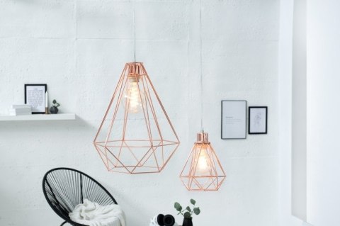 INVICTA Lampa wisząca GEOMETRIC - miedziana INVICTA Lampa wisząca GEOMETRIC - miedziana