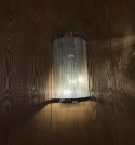 KINKIET LAMPA ŚCIENNA ATLANTA WALL 2 - SREBRNY aluminium stal 2 x E14 KING HOME KINKIET LAMPA ŚCIENNA ATLANTA WALL 2 - SREBRNY aluminium stal 2 x E14 KING HOME