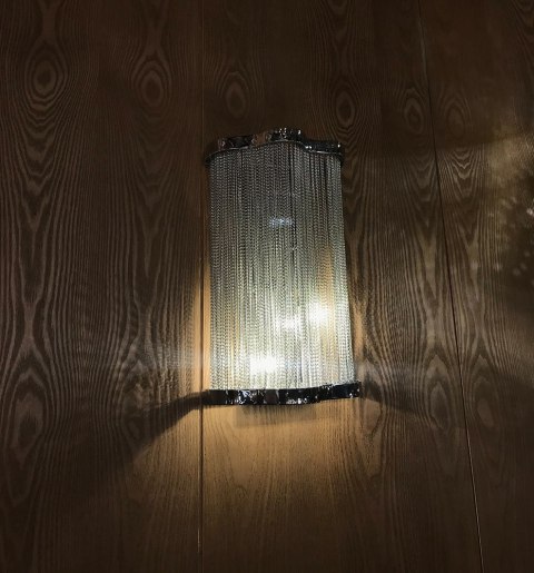KINKIET LAMPA ŚCIENNA ATLANTA WALL 2 - SREBRNY aluminium stal 2 x E14 KING HOME KINKIET LAMPA ŚCIENNA ATLANTA WALL 2 - SREBRNY aluminium stal 2 x E14 KING HOME