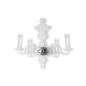 Kinkiet ICE 3D transparentny - akryl, metal chrom Kinkiet ICE 3D transparentny - akryl, metal chrom