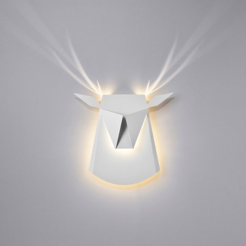 Kinkiet JELEŃ biały - LED, stal węglowa Kinkiet JELEŃ biały - LED, stal węglowa