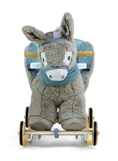 Milly Mally Osiołek Polly - Donkey na biegunach - kółkach regulowane pasy bezpieczeństwa interaktywne uszy fotelik z oparciem Milly Mally Osiołek Polly - Donkey na biegunach - kółkach regulowane pasy bezpieczeństwa interaktywne uszy fotelik z oparciem