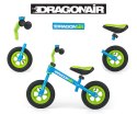 Milly Mally Rowerek Biegowy Dragon Air Blue Niebiesko-Zielono-Czarny 2-5 lat regulacja wysokości siodełka i kierownicy Milly Mally Rowerek Biegowy Dragon Air Blue Niebiesko-Zielono-Czarny 2-5 lat regulacja wysokości siodełka i kierownicy