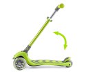 Milly Mally Scooter Hulajnoga Boogie Green Zielona aluminium składana regulacja wysokości kierownicy świecące koła 3 lata+ Milly Mally Scooter Hulajnoga Boogie Green Zielona aluminium składana regulacja wysokości kierownicy świecące koła 3 lata+