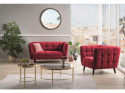SIGNAL SOFA CASTELLO 2 VELVET BORDOWY BLUVEL 59 / WENGE SIGNAL SOFA CASTELLO 2 VELVET BORDOWY BLUVEL 59 / WENGE