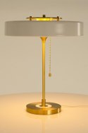 LAMPA BIURKOWA STOŁOWA NOCNA ARTE aluminium szkło - BIAŁO / ZŁOTA 3xE14 WŁĄCZNIK ŁAŃCUSZKOWY KING HOME LAMPA BIURKOWA STOŁOWA NOCNA ARTE aluminium szkło - BIAŁO / ZŁOTA 3xE14 WŁĄCZNIK ŁAŃCUSZKOWY KING HOME