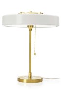LAMPA BIURKOWA STOŁOWA NOCNA ARTE aluminium szkło - BIAŁO / ZŁOTA 3xE14 WŁĄCZNIK ŁAŃCUSZKOWY KING HOME LAMPA BIURKOWA STOŁOWA NOCNA ARTE aluminium szkło - BIAŁO / ZŁOTA 3xE14 WŁĄCZNIK ŁAŃCUSZKOWY KING HOME