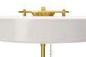 LAMPA BIURKOWA STOŁOWA NOCNA ARTE aluminium szkło - BIAŁO / ZŁOTA 3xE14 WŁĄCZNIK ŁAŃCUSZKOWY KING HOME LAMPA BIURKOWA STOŁOWA NOCNA ARTE aluminium szkło - BIAŁO / ZŁOTA 3xE14 WŁĄCZNIK ŁAŃCUSZKOWY KING HOME