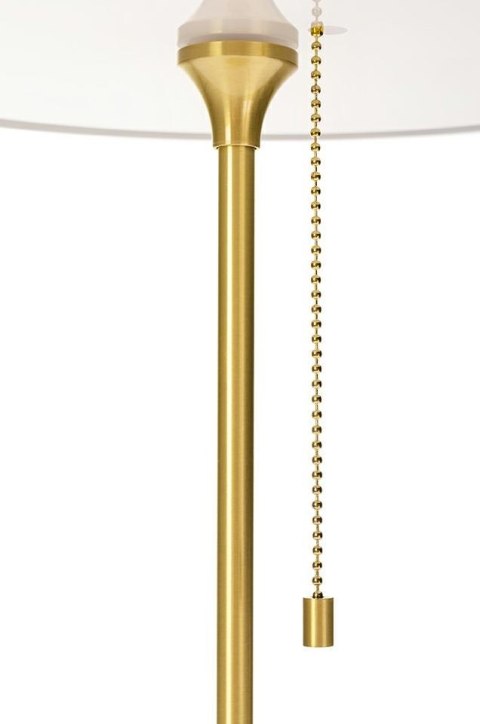 LAMPA BIURKOWA STOŁOWA NOCNA ARTE aluminium szkło - BIAŁO / ZŁOTA 3xE14 WŁĄCZNIK ŁAŃCUSZKOWY KING HOME LAMPA BIURKOWA STOŁOWA NOCNA ARTE aluminium szkło - BIAŁO / ZŁOTA 3xE14 WŁĄCZNIK ŁAŃCUSZKOWY KING HOME