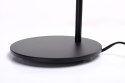 King Home Lampa biurkowa stołowa nocna FLAMING TABLE czarna wykończenie satynowe stal E27 King Home Lampa biurkowa stołowa nocna FLAMING TABLE czarna wykończenie satynowe stal E27