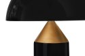 King Home Lampa biurkowa FUNGO czarno-złota - aluminium King Home Lampa biurkowa FUNGO czarno-złota - aluminium