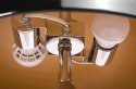 King Home Lampa biurkowa FUNGO czarno-złota - aluminium King Home Lampa biurkowa FUNGO czarno-złota - aluminium