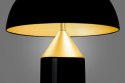 King Home Lampa biurkowa FUNGO czarno-złota - aluminium
