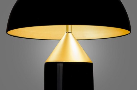 King Home Lampa biurkowa FUNGO czarno-złota - aluminium King Home Lampa biurkowa FUNGO czarno-złota - aluminium