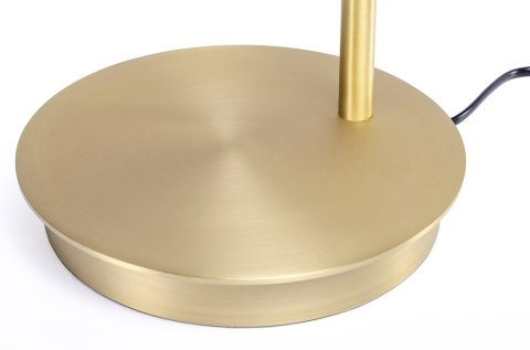 King Home Lampa biurkowa LORO TABLE złota - LED metal klosz w kształcie ptaka biały tworzywo PP King Home Lampa biurkowa LORO TABLE złota - LED metal klosz w kształcie ptaka biały tworzywo PP