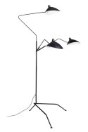 King Home Lampa podłogowa RAVEN FLOOR UP 3 czarna satynowa stal węglowa 3xE14 regulowane klosze King Home Lampa podłogowa RAVEN FLOOR UP 3 czarna satynowa stal węglowa 3xE14 regulowane klosze