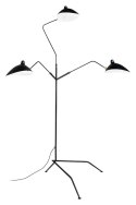 King Home Lampa podłogowa RAVEN FLOOR UP 3 czarna satynowa stal węglowa 3xE14 regulowane klosze King Home Lampa podłogowa RAVEN FLOOR UP 3 czarna satynowa stal węglowa 3xE14 regulowane klosze