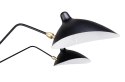 King Home Lampa podłogowa RAVEN FLOOR UP 3 czarna satynowa stal węglowa 3xE14 regulowane klosze King Home Lampa podłogowa RAVEN FLOOR UP 3 czarna satynowa stal węglowa 3xE14 regulowane klosze