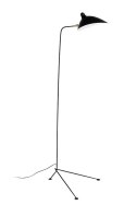 King Home Lampa podłogowa stojąca RAVEN FLOOR UP czarna - metal E27 wnętrze klosza Biały King Home Lampa podłogowa stojąca RAVEN FLOOR UP czarna - metal E27 wnętrze klosza Biały