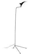 King Home Lampa podłogowa stojąca RAVEN FLOOR UP czarna - metal E27 wnętrze klosza Biały King Home Lampa podłogowa stojąca RAVEN FLOOR UP czarna - metal E27 wnętrze klosza Biały