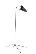 King Home Lampa podłogowa stojąca RAVEN FLOOR UP czarna - metal E27 wnętrze klosza Biały King Home Lampa podłogowa stojąca RAVEN FLOOR UP czarna - metal E27 wnętrze klosza Biały