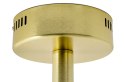 King Home Lampa wisząca ASTRO złota - aluminium, klosze szkło G4 King Home Lampa wisząca ASTRO złota - aluminium, klosze szkło G4