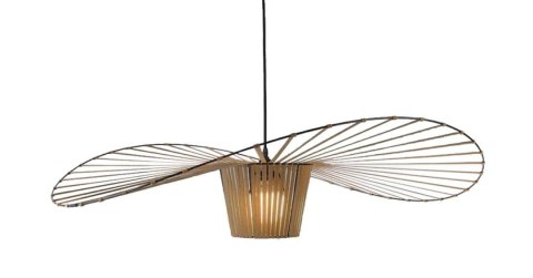 King Home Lampa wisząca CAPELLO FI 100 coffee tworzywo E27 w kształcie kapelusza damskiego King Home Lampa wisząca CAPELLO FI 100 coffee tworzywo E27 w kształcie kapelusza damskiego
