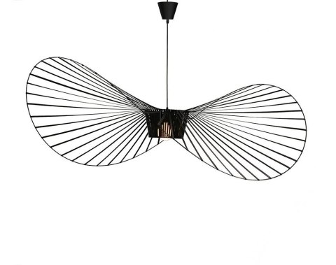 King Home Lampa wisząca CAPELLO FI 100 czarna obręcz z tworzywa E27 kształt kapelusza King Home Lampa wisząca CAPELLO FI 100 czarna obręcz z tworzywa E27 kształt kapelusza