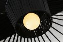 King Home Lampa wisząca CAPELLO FI 100 czarna obręcz z tworzywa E27 kształt kapelusza King Home Lampa wisząca CAPELLO FI 100 czarna obręcz z tworzywa E27 kształt kapelusza