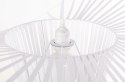 King Home Lampa wisząca CAPELLO FI 140 biała tworzywo sztuczne kształt kapelusza E27 pod wpływem powietrza może się poruszać King Home Lampa wisząca CAPELLO FI 140 biała tworzywo sztuczne kształt kapelusza E27 pod wpływem powietrza może się poruszać