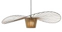 King Home Lampa wisząca CAPELLO FI 140 coffee tworzywo E27 przypomina damski kapelusz nowoczesna i elegancka King Home Lampa wisząca CAPELLO FI 140 coffee tworzywo E27 przypomina damski kapelusz nowoczesna i elegancka