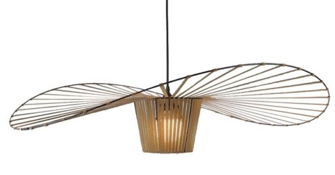 King Home Lampa wisząca CAPELLO FI 140 coffee tworzywo E27 przypomina damski kapelusz nowoczesna i elegancka King Home Lampa wisząca CAPELLO FI 140 coffee tworzywo E27 przypomina damski kapelusz nowoczesna i elegancka