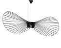 LAMPA WISZĄCA CAPELLO FI 140 tworzywo CZARNA E27 w kształcie damskiego KAPELUSZA lekka i nowoczesna King Home LAMPA WISZĄCA CAPELLO FI 140 tworzywo CZARNA E27 w kształcie damskiego KAPELUSZA lekka i nowoczesna King Home